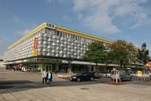 Centrum-Kaufhaus Schwedt, Schwedt/Oder Shopping-Center mit ca. 10.000 m² Einzelhandels- und Bürofläche